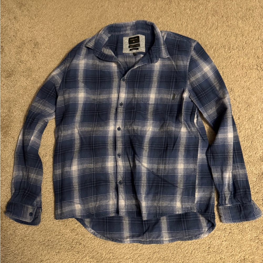 Quicksilver Long Sleeve Flannel XL